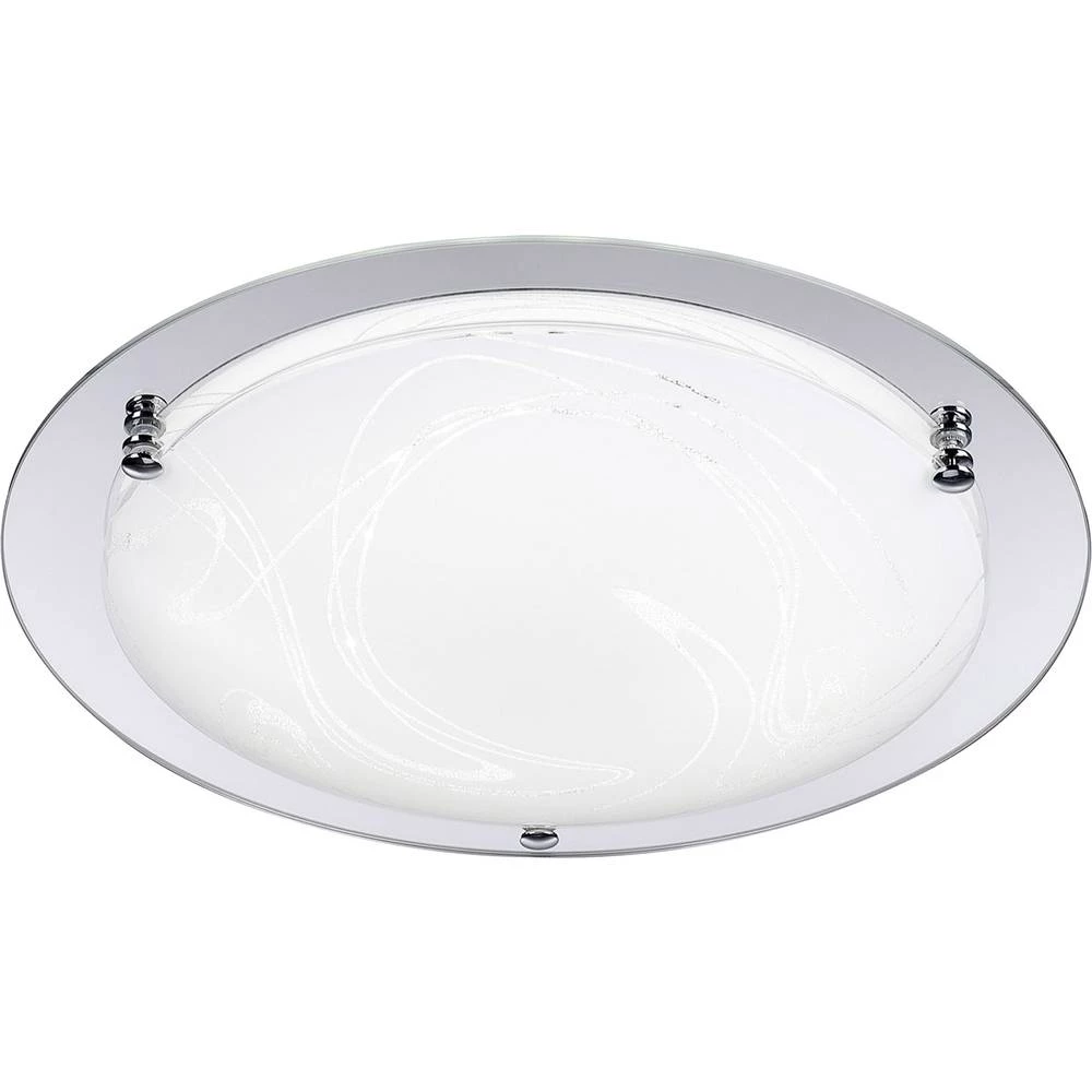 LeuchtenDirekt Wada 14721-17 LED stropna svjetiljka ATT.CALC.EEK: LED 24 W Toplo-bijela Krom boja slika