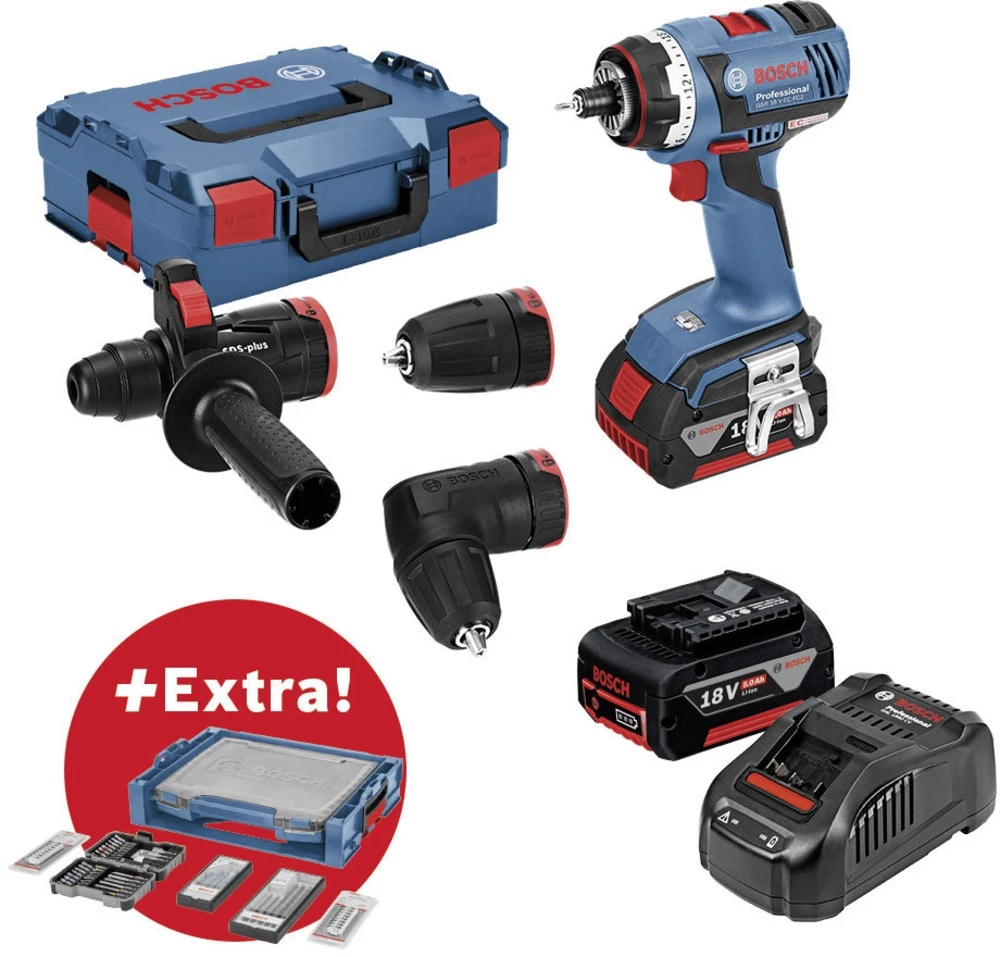 Bosch Professional GSR 18V-EC FC2+68AS LiIon Akumulator 0615990K1T slika