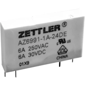 Zettler Electronics AZ6991-1CE-5DE relej za tiskane pločice 5 V/DC 8 A 1 prebacivanje 1 St. slika