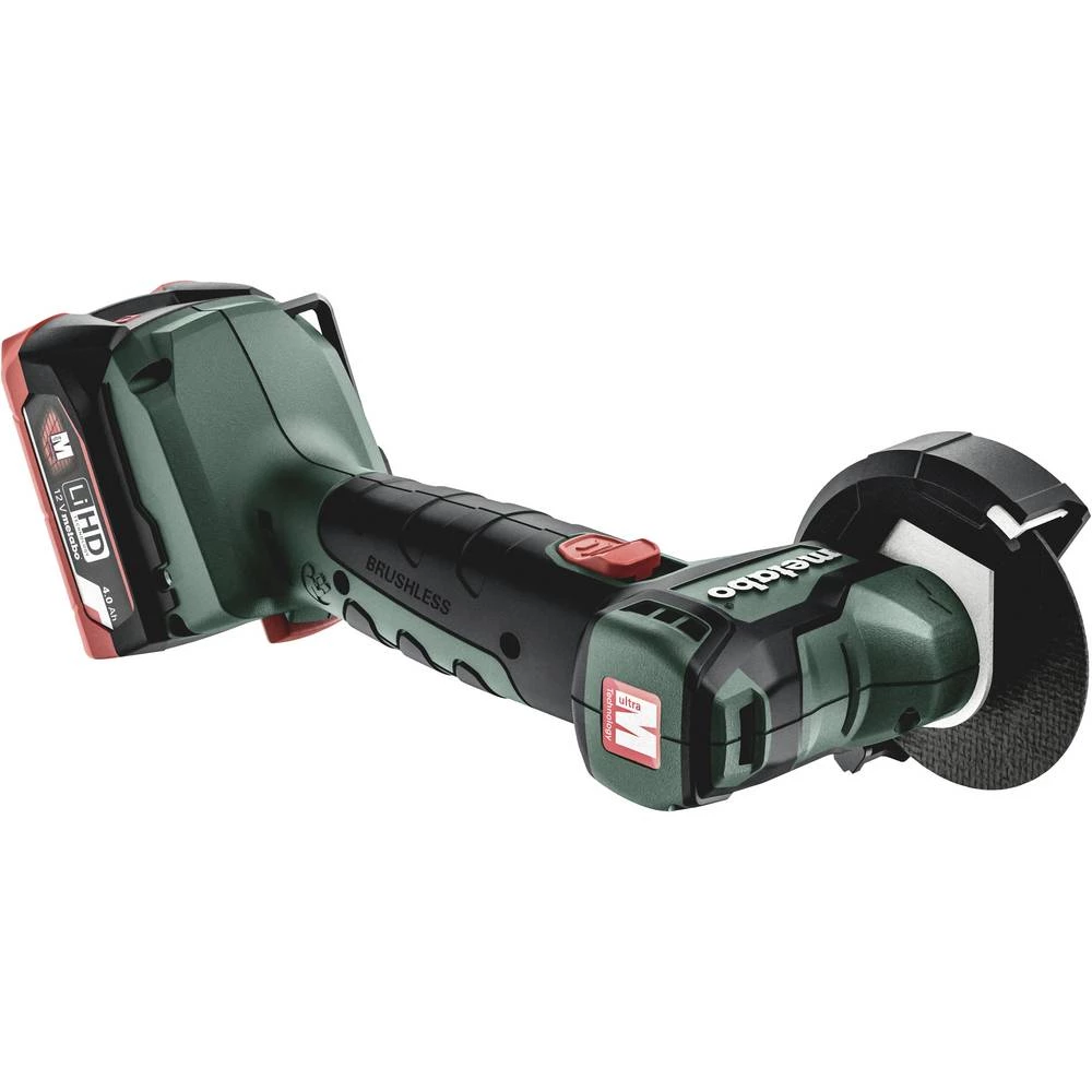kutna brusilica 76 mm uklj. 2 akumulatora, uklj. kofer 12 V 4.0 Ah Metabo POWERMAXX CC 12 BL 600348800 slika