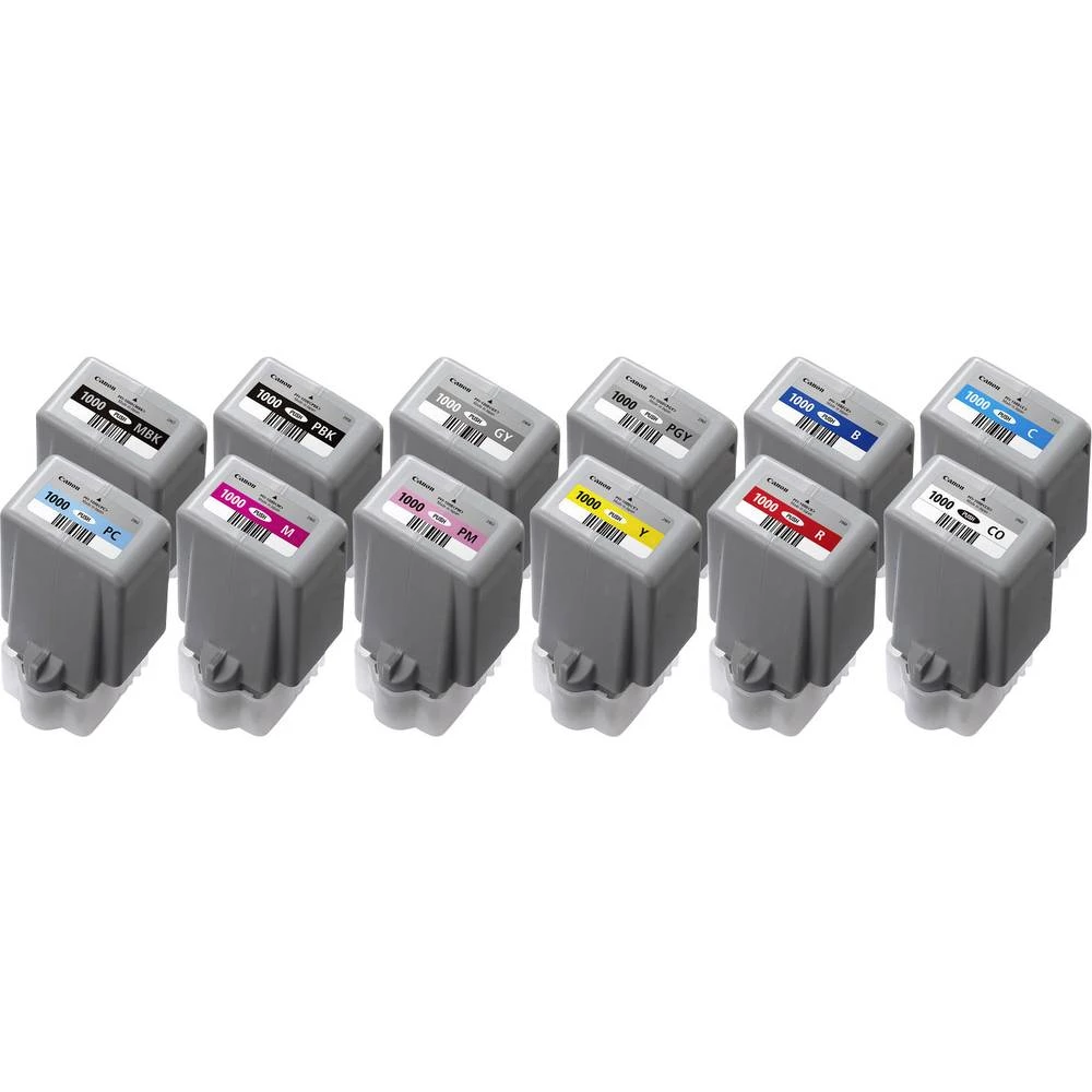 Canon Patrona tinte PFI-1000GY Original Siv 0552C001
