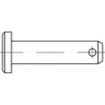 TOOLCRAFT  135886 svornjak (Ø x D) 8 mm x 24 mm  čelik galvansko pocinčani 100 St.