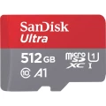 SanDisk Ultra microsdxc kartica 512 GB Class 10, UHS-I uklj. sd-adapter slika