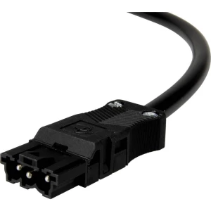 Adels-Contact 92816340 mrežni priključni kabel slobodan kraj - mrežni adapter Ukupan broj polova: 2 + PE crna 4.00 m 25 St. slika