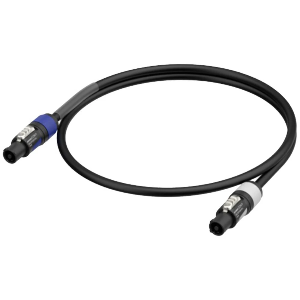 Neutrik 1036403 struja priključni kabel crna 10 m slika