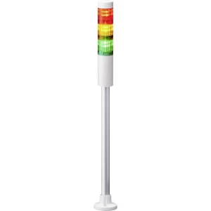 Signalni toranj LED Patlite LR4-302PJNW-RYG 3-bojno, Crvena, Žuta, Zelena 3-bojno, Crvena, Žuta, Zelena Stalno svjetlo 24 V/DC slika