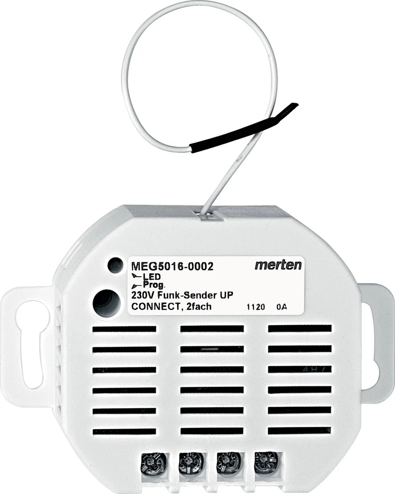 Radio odašiljač Frekvencija 838 MHz 230 V Merten MEG5016-0002 slika