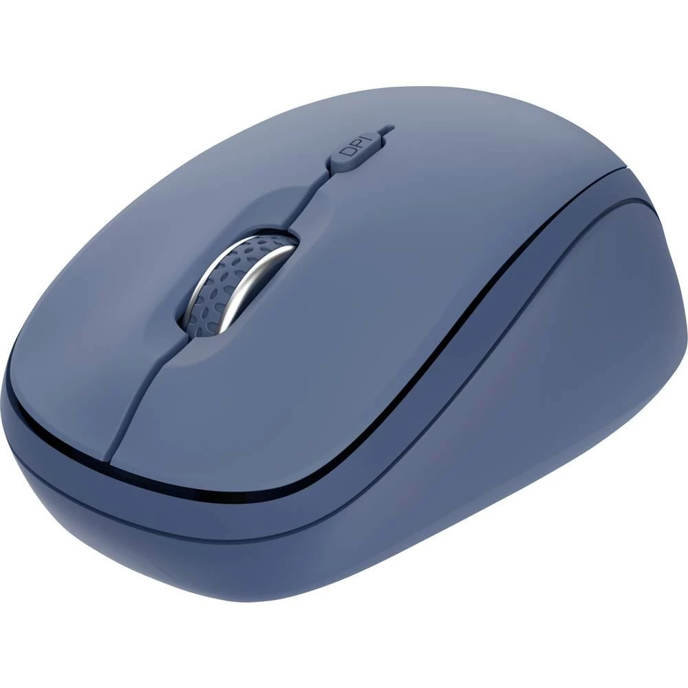 Trust YVI+ MULTI-DEVICE WIRELESS MOUSE BLUE miš bežično, Bluetooth®, USB  plava boja slika