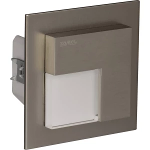 Zamel Timo 07-221-22 LED ugradbena zidna svjetiljka 0.42 W Toplo-bijela Čelik slika
