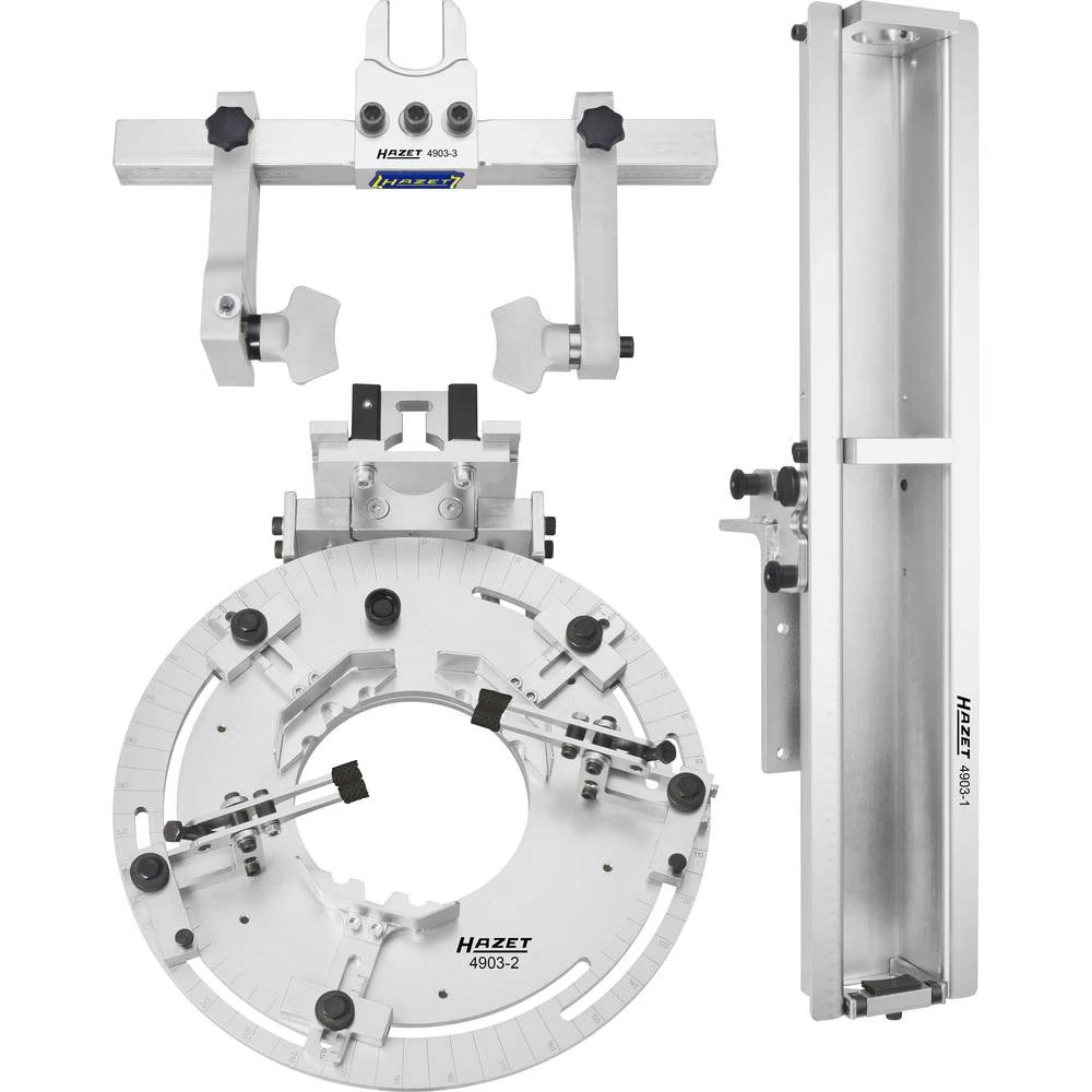 Stacionarni univerzalni zatezač opruge, 3-dijelni Hazet 4903/3 slika