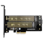 AXAGON PCEM2-D PCIe 3.0 adapter, 1x M.2 NVMe, 1x M.2 SATA, do 22110 - pasivno hlađenje AXAGON PCEM2-D PCI-Express kartica PCIe Pogodno za (SSD): M.2 PCIe NVMe SSD