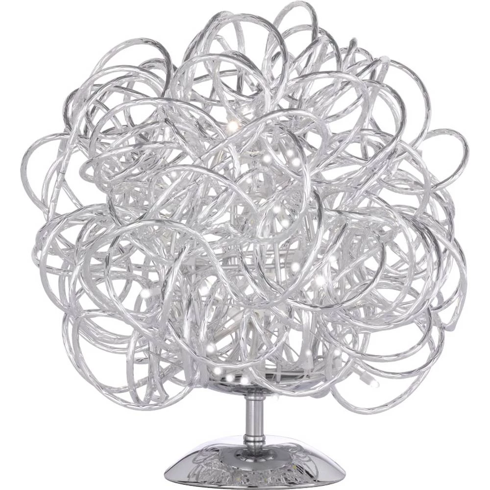 WOFI Stajaće/stolne svjetiljke LED stolna svjetiljka Osim 8366.01.70.7000 Srebrna LED fiksno ugrađena slika