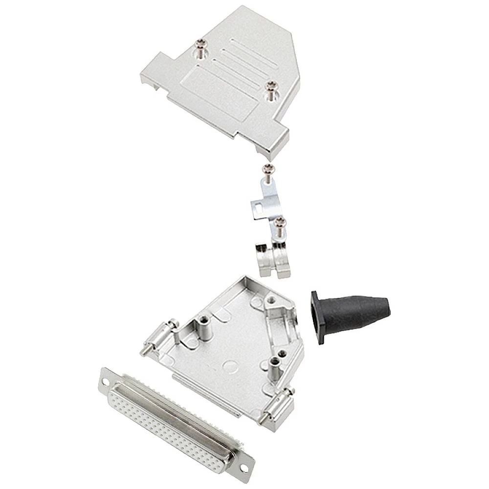 Višestruki ženski konektor D-SUB komplet 45 ° Broj polova: 62 Lemni kup encitech DTSL37-SJSRG-S-HDS62-W-K 1 ST slika