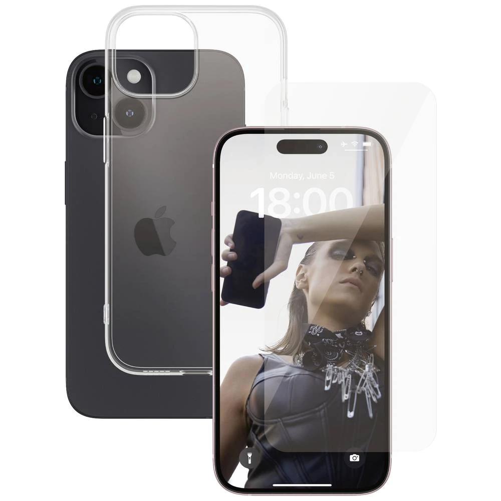 PanzerGlass 2-in-1-Pack zaštitno staklo zaslona Apple iPhone 15 1 St. SAFE95576 slika