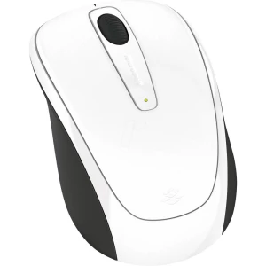 Microsoft Mobile Mouse 3500 Bežični miš BlueTrack Bijela (sjajna) slika