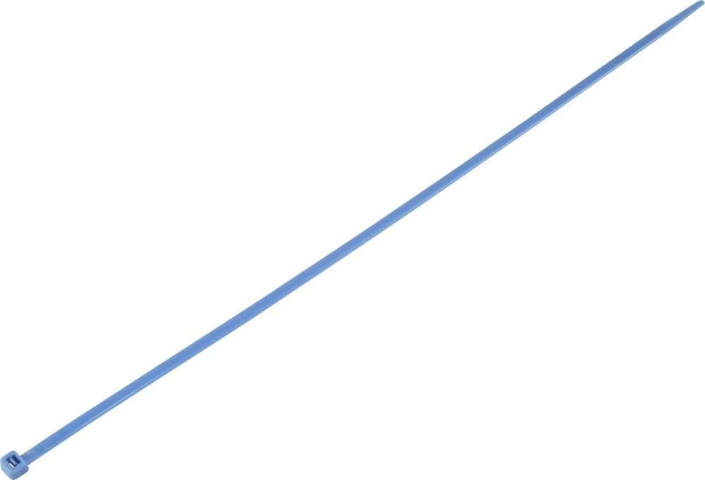 TRU COMPONENTS TC-6645776 kabelska vezica, 385 mm plave boje 100 kom. slika