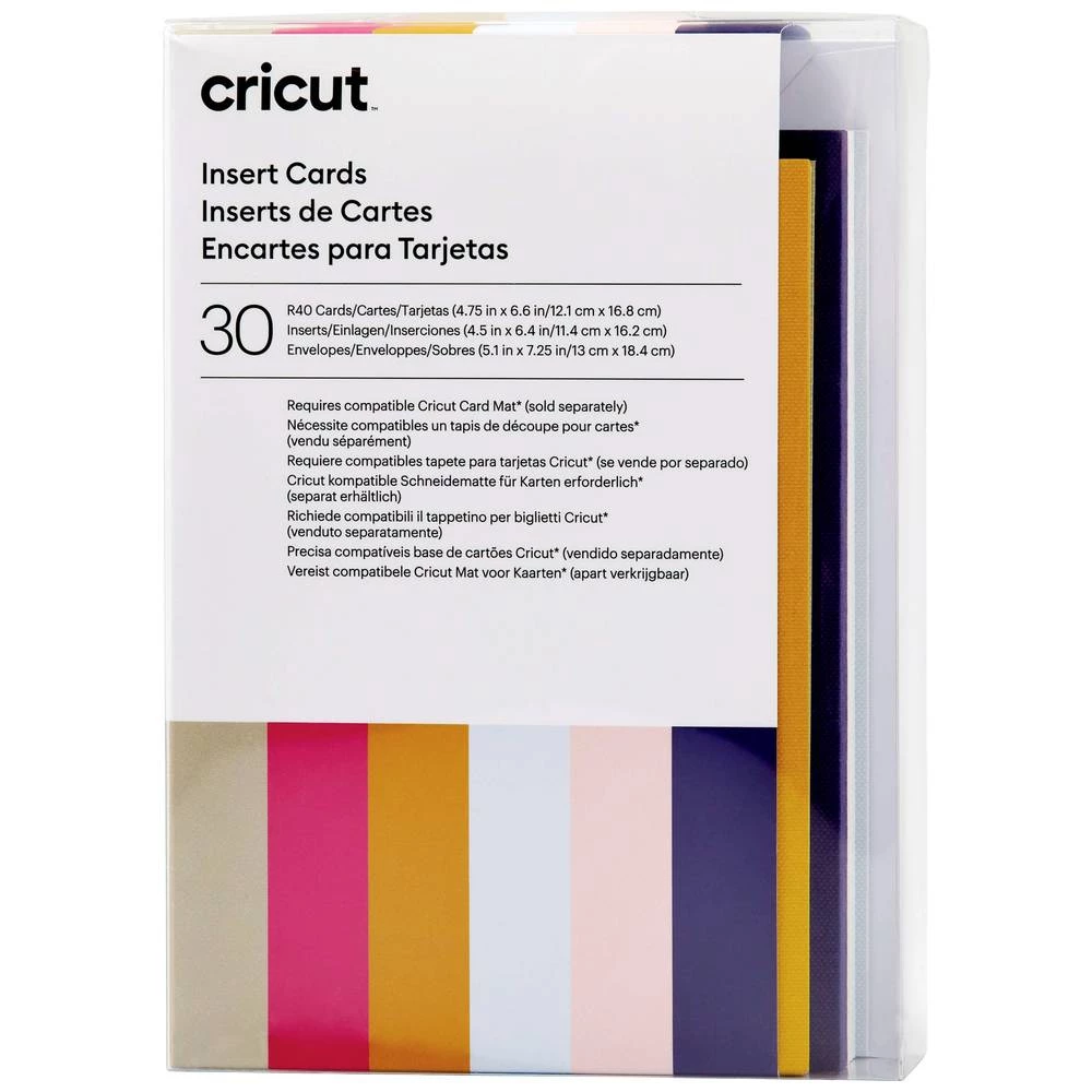 Cricut Insert Cards Sensei R40 set kartica  tulip plava, praškasta slika