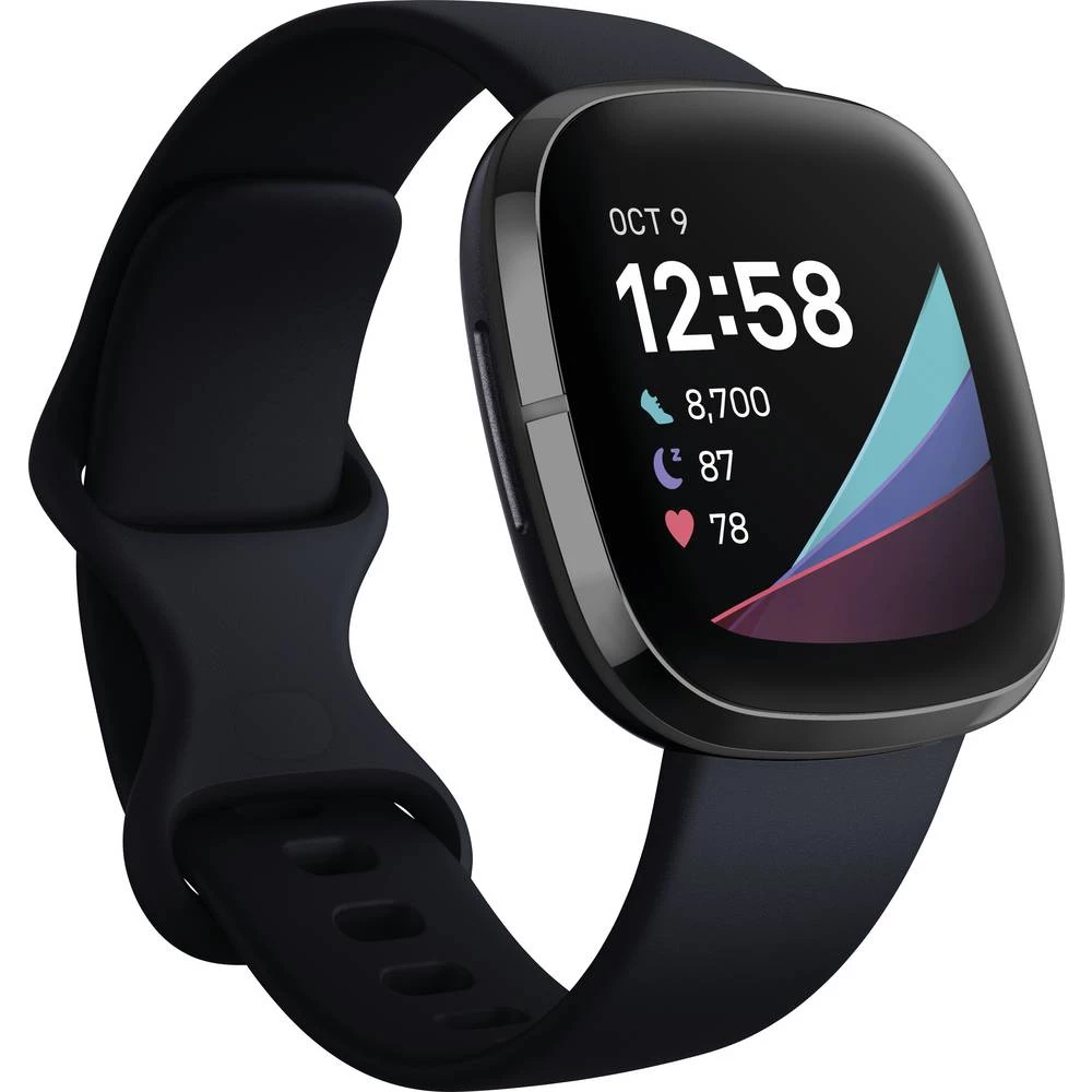 FitBit Sense pametan sat uni crna slika