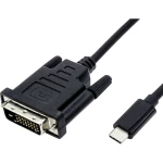 Value USB 2.0 adapter cable [1x muški konektor USB-C™ - 1x muški konektor dvi, 24 + 1 pol]