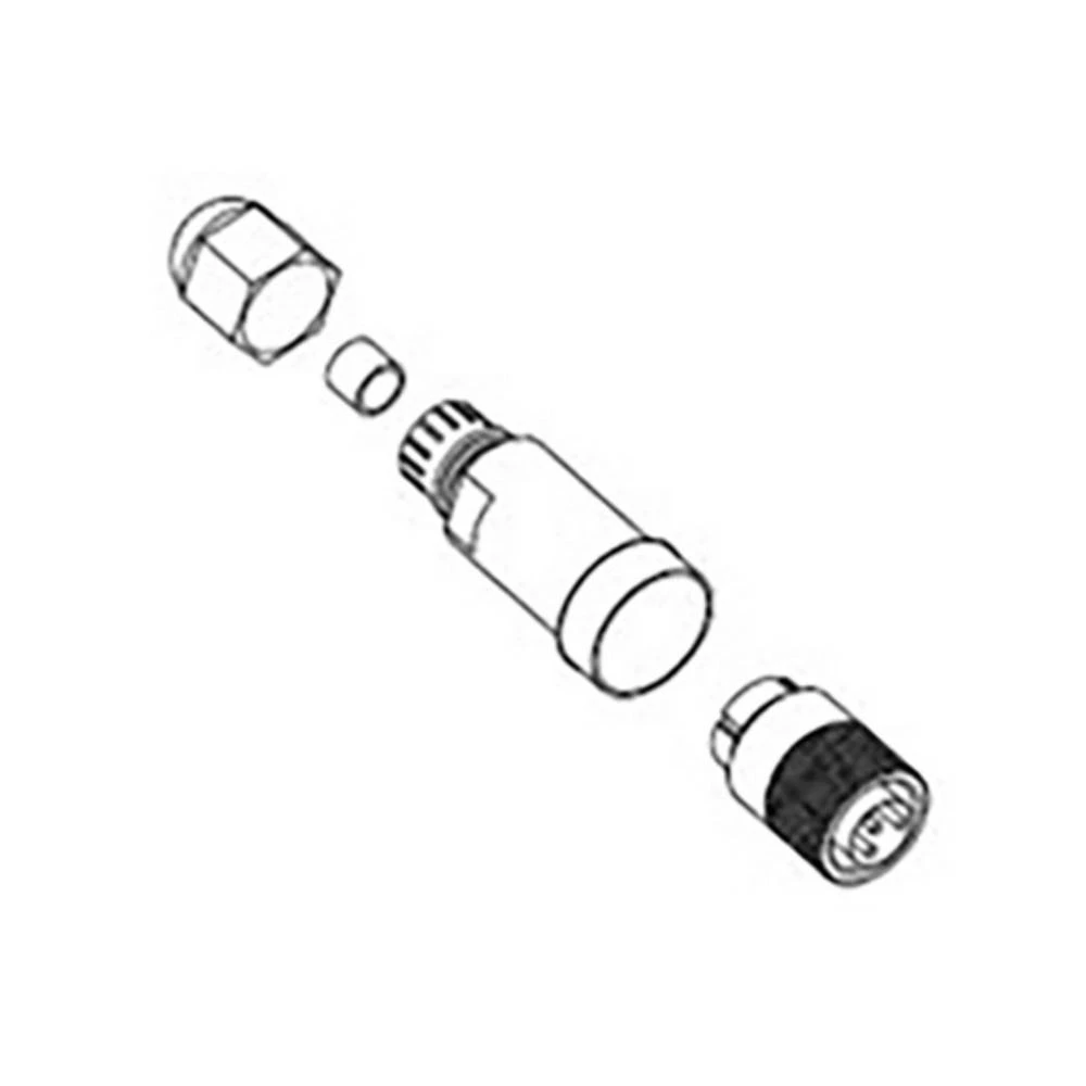 Molex 1300170023 Mini-Change Field Attachable, Female Connector, 5 Pole, Cable Range: 5.08-11.43mm Outside Diameter with I slika