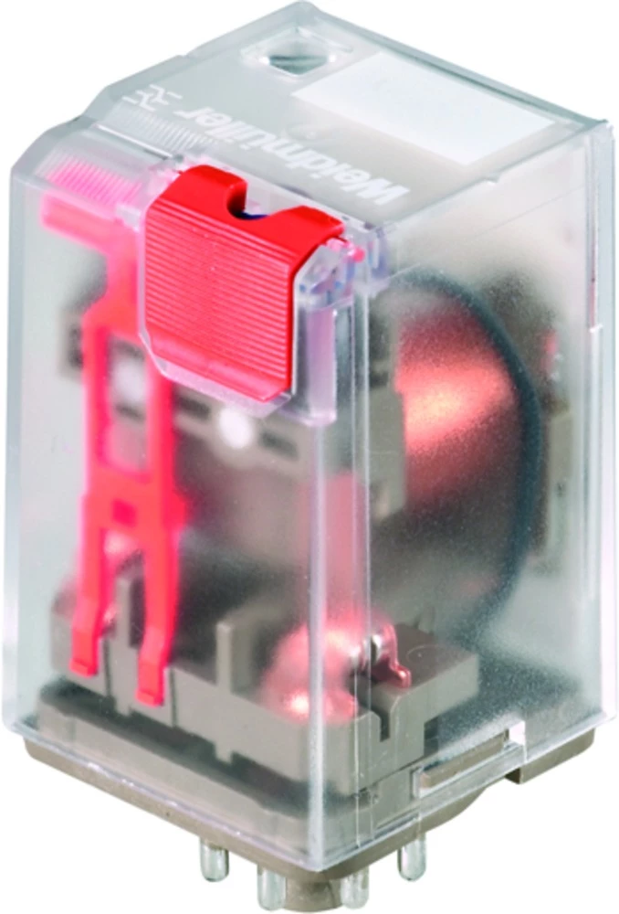 Utični relej RRD228115 Weidmüller 115 V/AC 10 A 2 izmjenjivača 25 komada slika