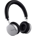 Bluetooth® On Ear slušalice Pioneer SE-MJ561BT-S Na ušima Slušalice s mikrofonom, Kontrola glasnoće, NFC Srebrna slika