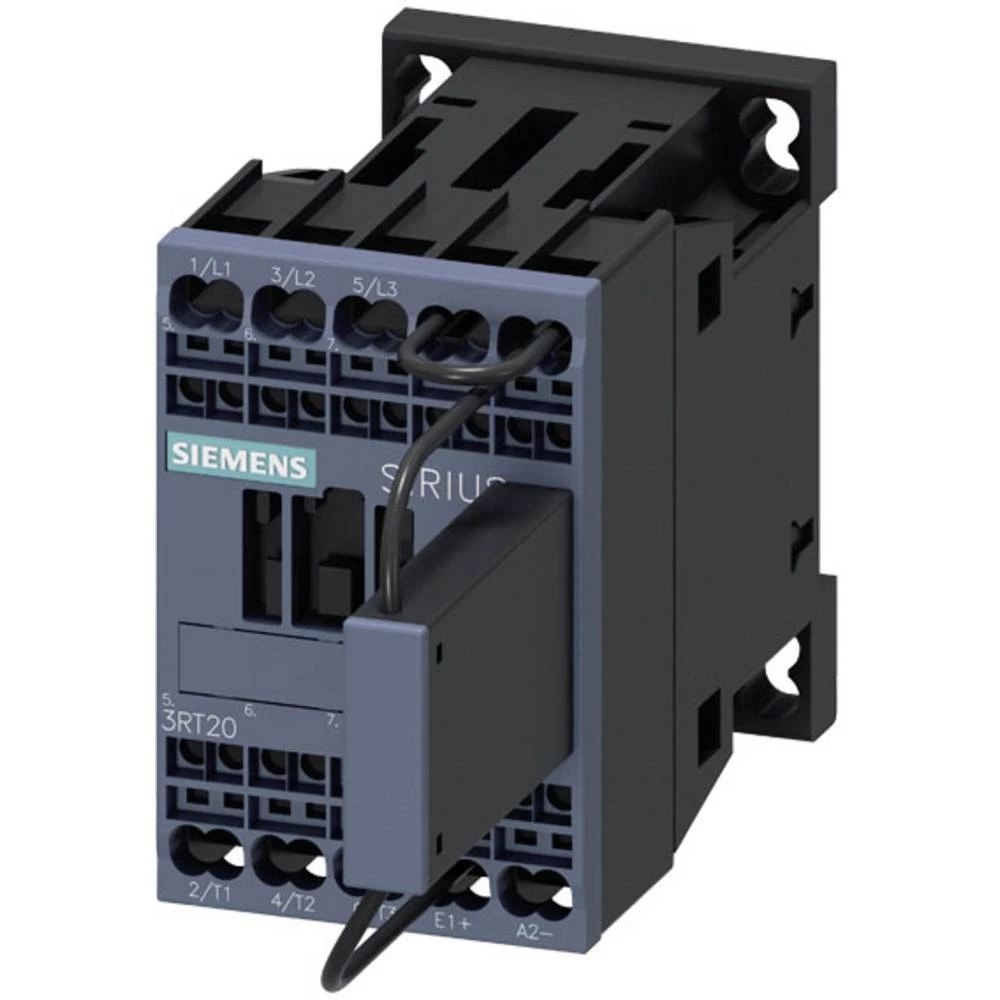 Siemens 3RT2017-2KG42-0LA0 kontaktor za šinu 13 kW 690 V 11 A sa zaštitom diodom 1 St. slika