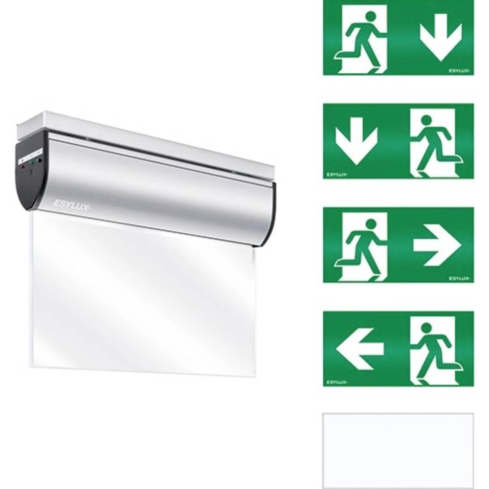 ESYLUX EN10031663 osvjetljenje za izlaz u nuždi  stropna montaža prema gore, lijevo, desno, prema dolje slika