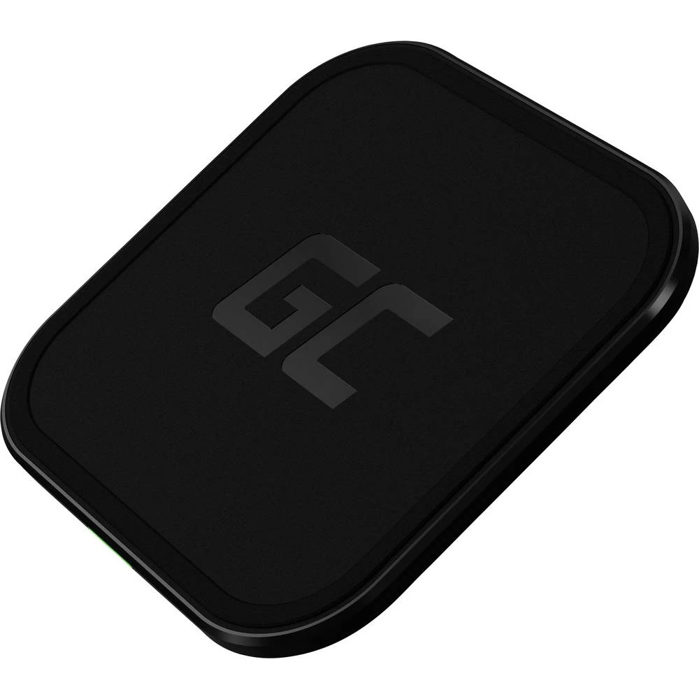 Green Cell indukcijski punjač 2000 mA qi AirJuice QIGC01 Izlazi qi standard crna slika