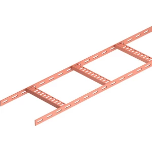 OBO Bettermann 7097042 Ljestva za kabele (D x Š x V) 2000 x 150 x 25 mm 1 ST Kameno-siva slika
