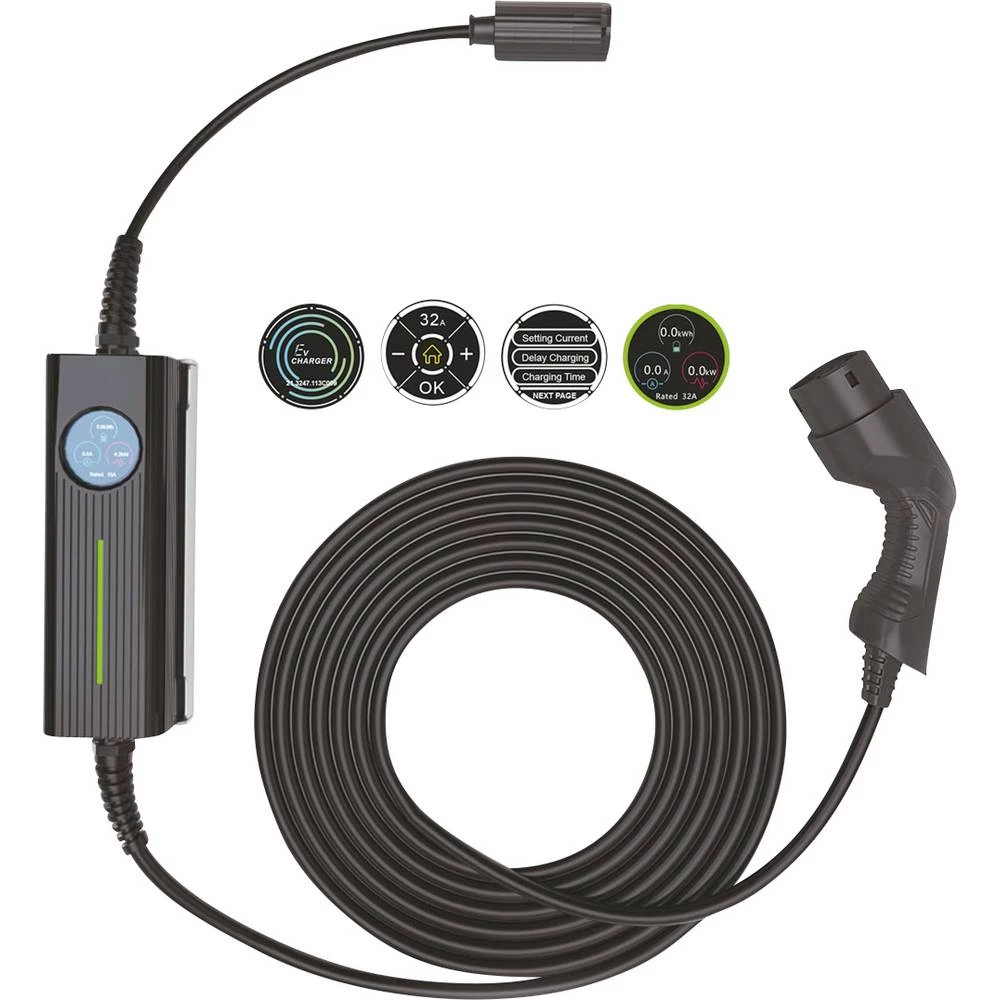 EM2GO EM016ACCAD stanica za punjenje e-mobilnost tip 2  24 A 16 kW slika