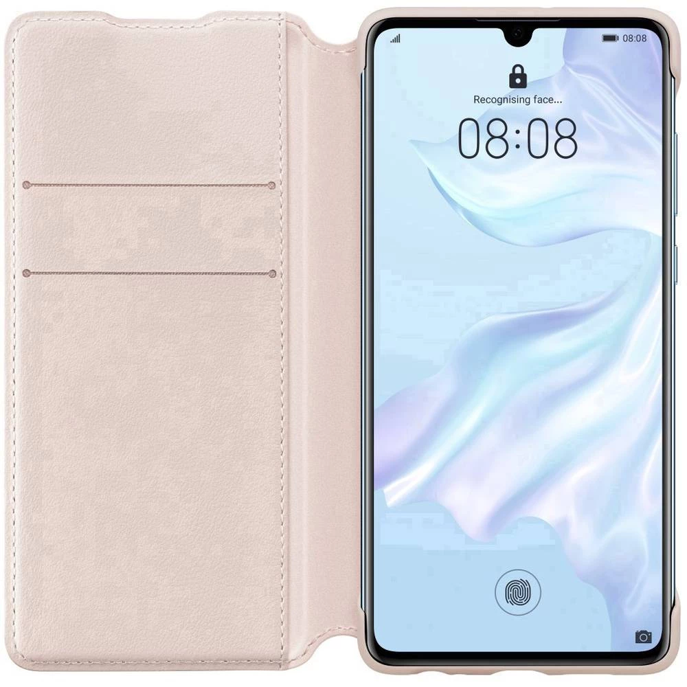 HUAWEI Wallet Cover Knjižica Pogodno za: Huawei P30 Ružičasta slika