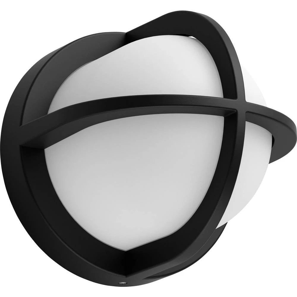 Vanjsko zidno svjetlo LED E27 42 W Philips Astilbe 1738030PN Crna slika