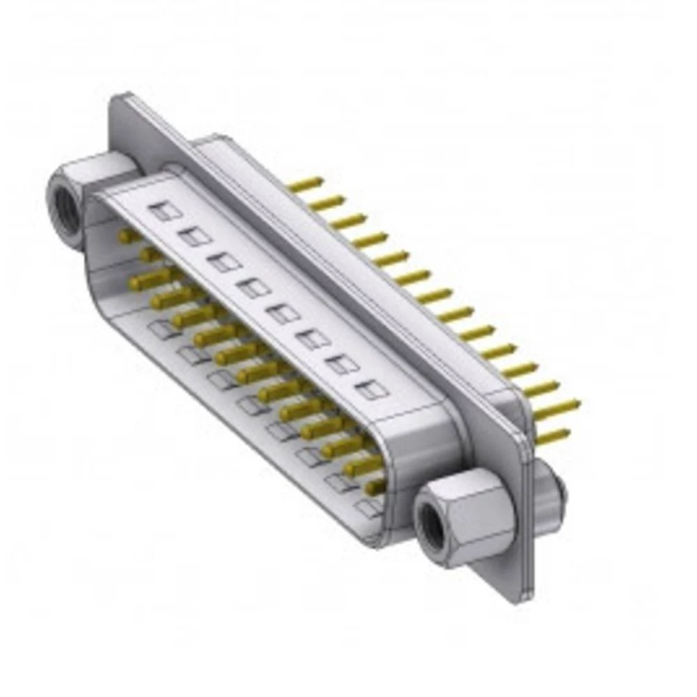 D-SUB utikač 180 ° Broj polova: 25 Lem, Pinovi DELTRON SWISS 1 ST slika