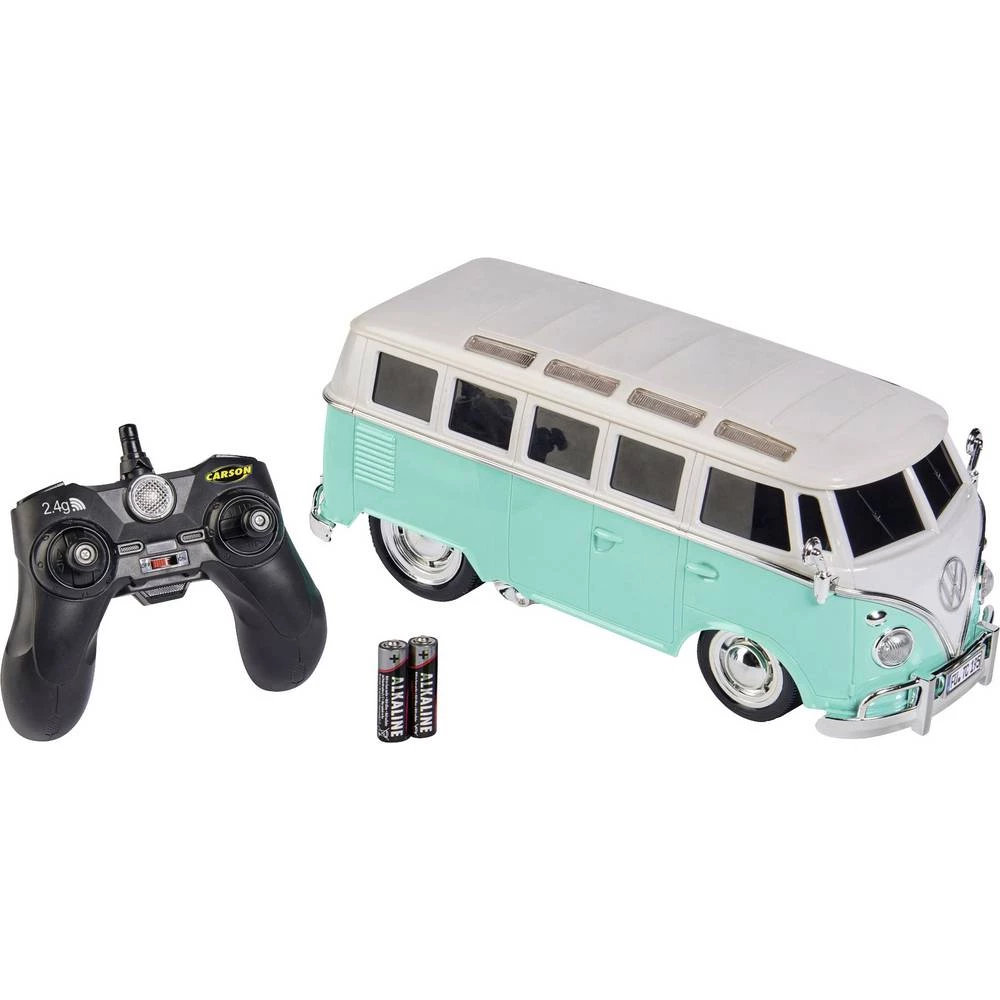 Carson Modellsport T1 Samba Bus s četkama 1:14 rc model automobila cestovni model rtr 2,4 GHz slika