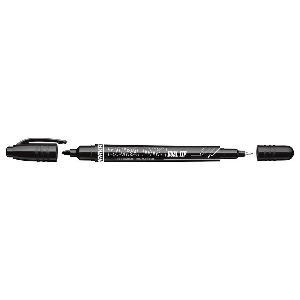 Markal DURA-INK DUAL TIP 96283 trajni marker crna vodootporno: da slika