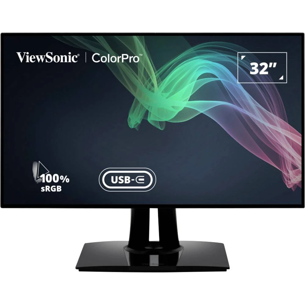 <br>  <br>  Viewsonic<br>  <br>  VP3268A-4K<br>  <br>  led zaslon<br>  <br>  80 cm (31.5 palac) Energetska učinkovitost 2021 G (A - G);3840 x 2160 piksel4K5 msHDMI™, DisplayPort, USB-C™, USB  slika