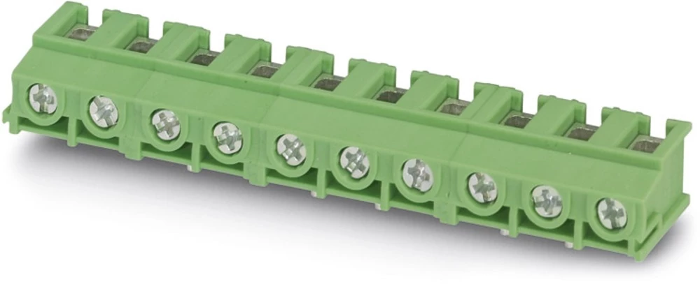 Vijčana blok stezaljka 4.00 mm broj polova: 2 PT 2,5/ 2-7,5-V Phoenix Contact zelene boje 250 kom. slika