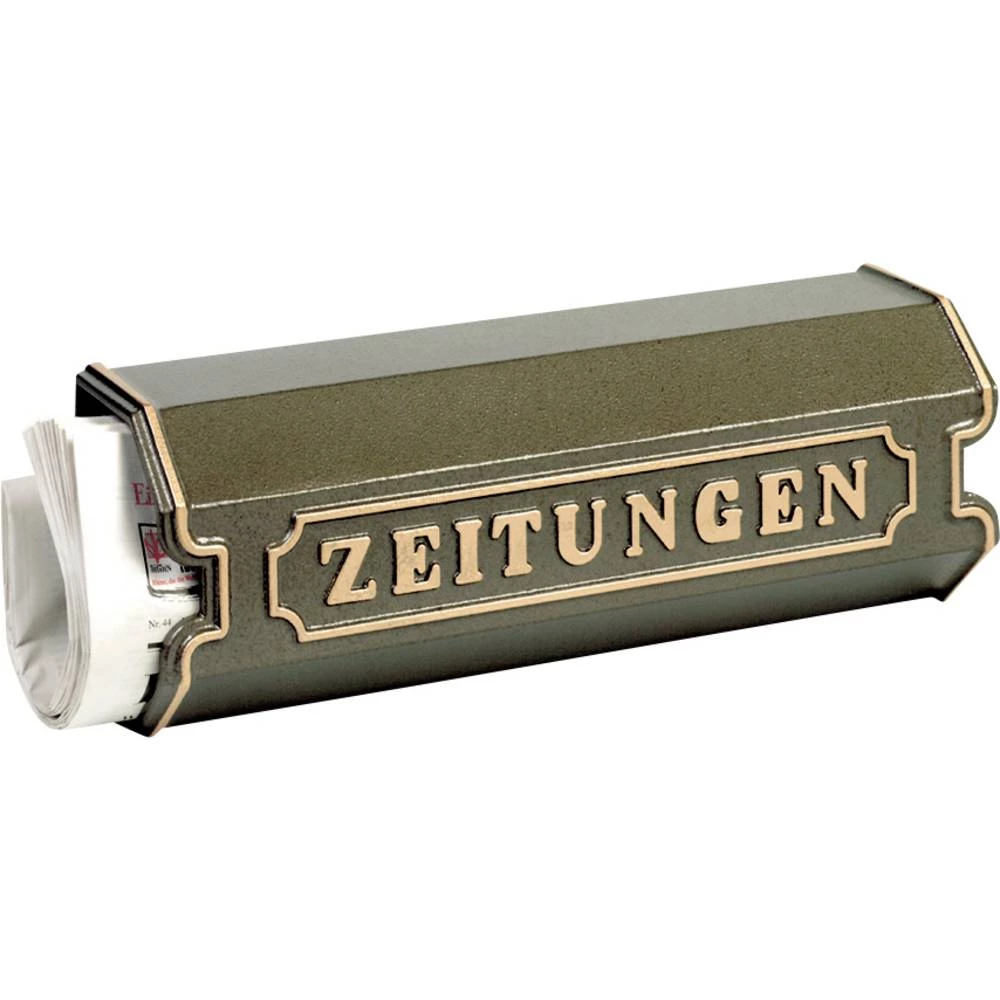 Burg Wächter 1890 BC valjkasti sandučić za novine lijevani aluminij brončana boja slika