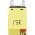 Standardni plosnati osigurač za automatski osigurač 7.5 A Smeđa boja Hansor Circuit Breaker Mini, type 3. Manual Reset, 7,5A CBA slika