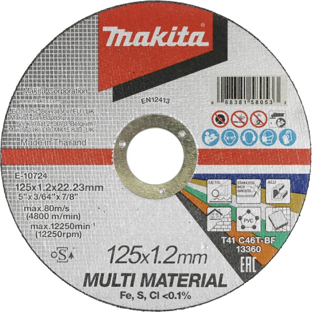 Makita Trennscheibe E-10724 rezna ploča 1 kom. slika