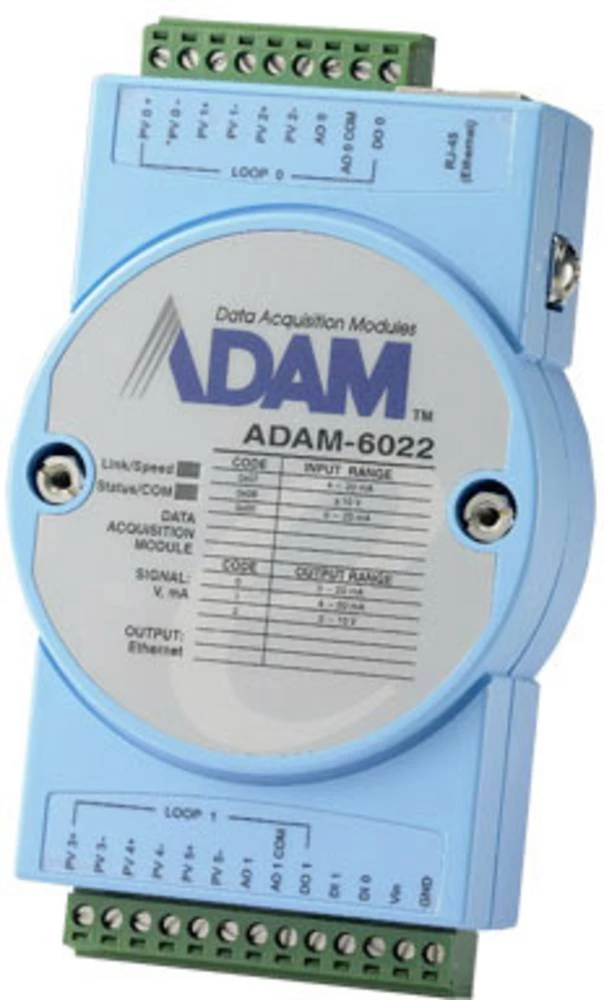 Advantech ADAM-6022-PID Regulator Ethernet Dual-Loop 10-30 V/DC slika