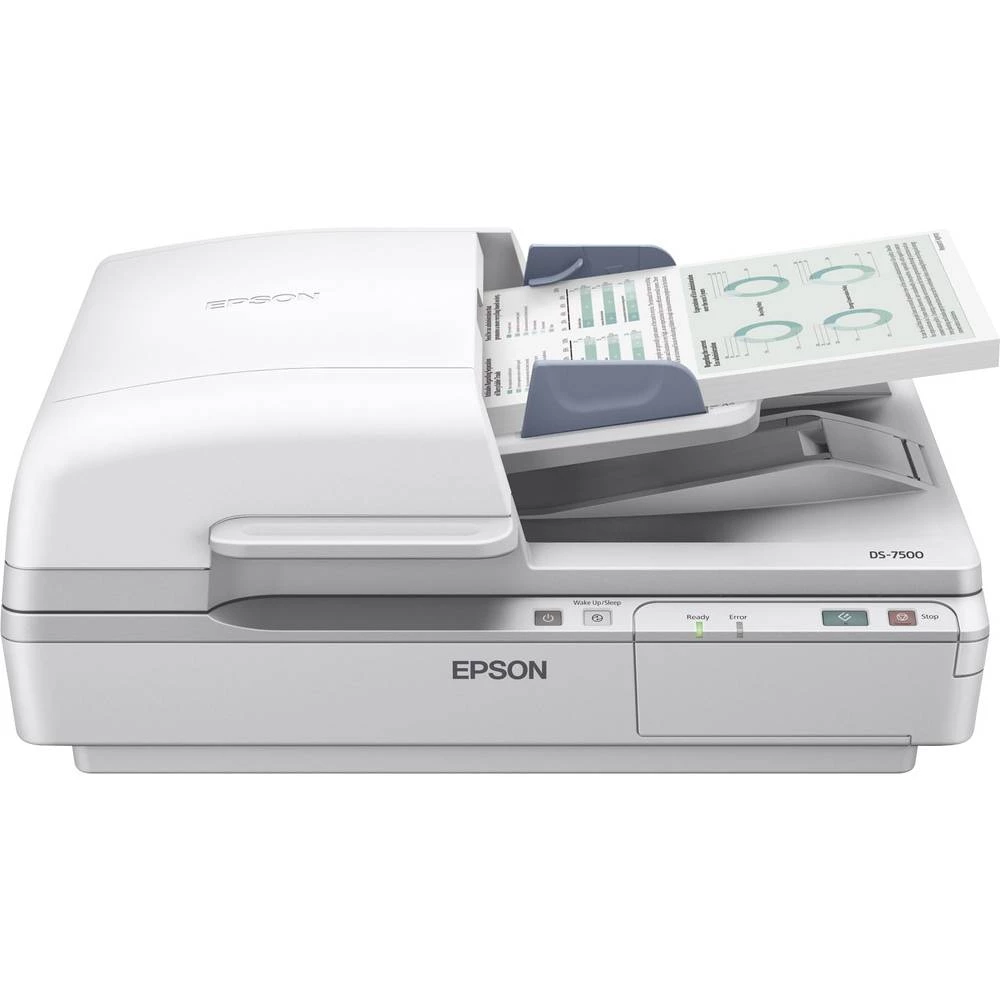 Dupleks skener dokumenata A4 Epson WorkForce DS-6500 1200 x 1200 dpi 25 Stranica/min, 50 Sličica/min USB slika
