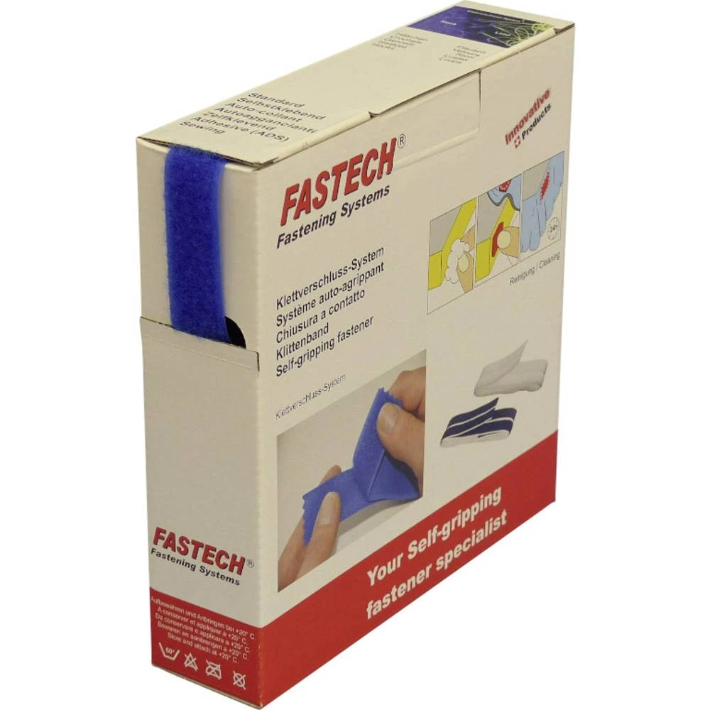 Prianjajuća traka Šivanje Mekana vunena roba (D x Š) 10 m x 20 mm Fastech B20-STD-L-042610 10 m slika