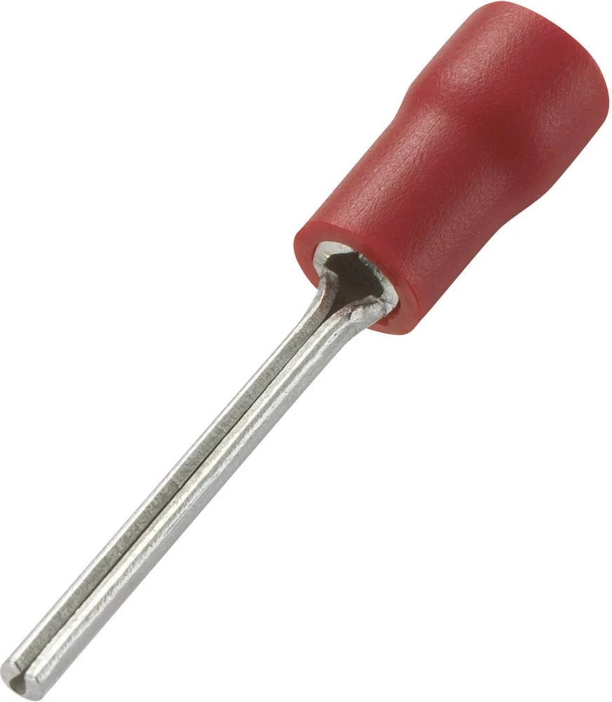 Iglasta kabelska stopica 0.50 mm&sup2; 1.50 mm&sup2; Izolirani dio Crvena TRU COMPONENTS 739231 100 ST slika