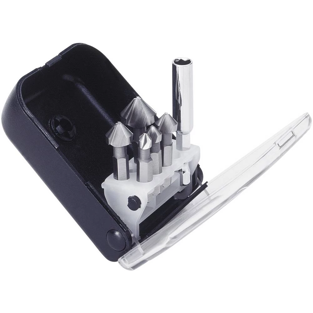 Konusni upuštač 6-dijelni set 6.3 mm, 12.4 mm, 16.5 mm HSS Exact 50904A 1/4" (6.3 mm) 1 set slika