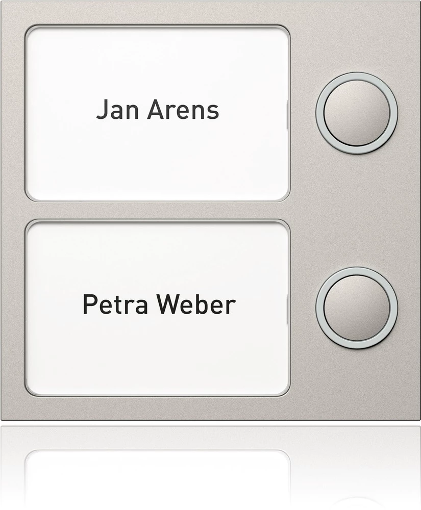 Ritto by Schneider 1875230 Video-portafon Modul Schneider Electric Portier tipka 2 gumba 95x95x33mm 1875230 Titan slika