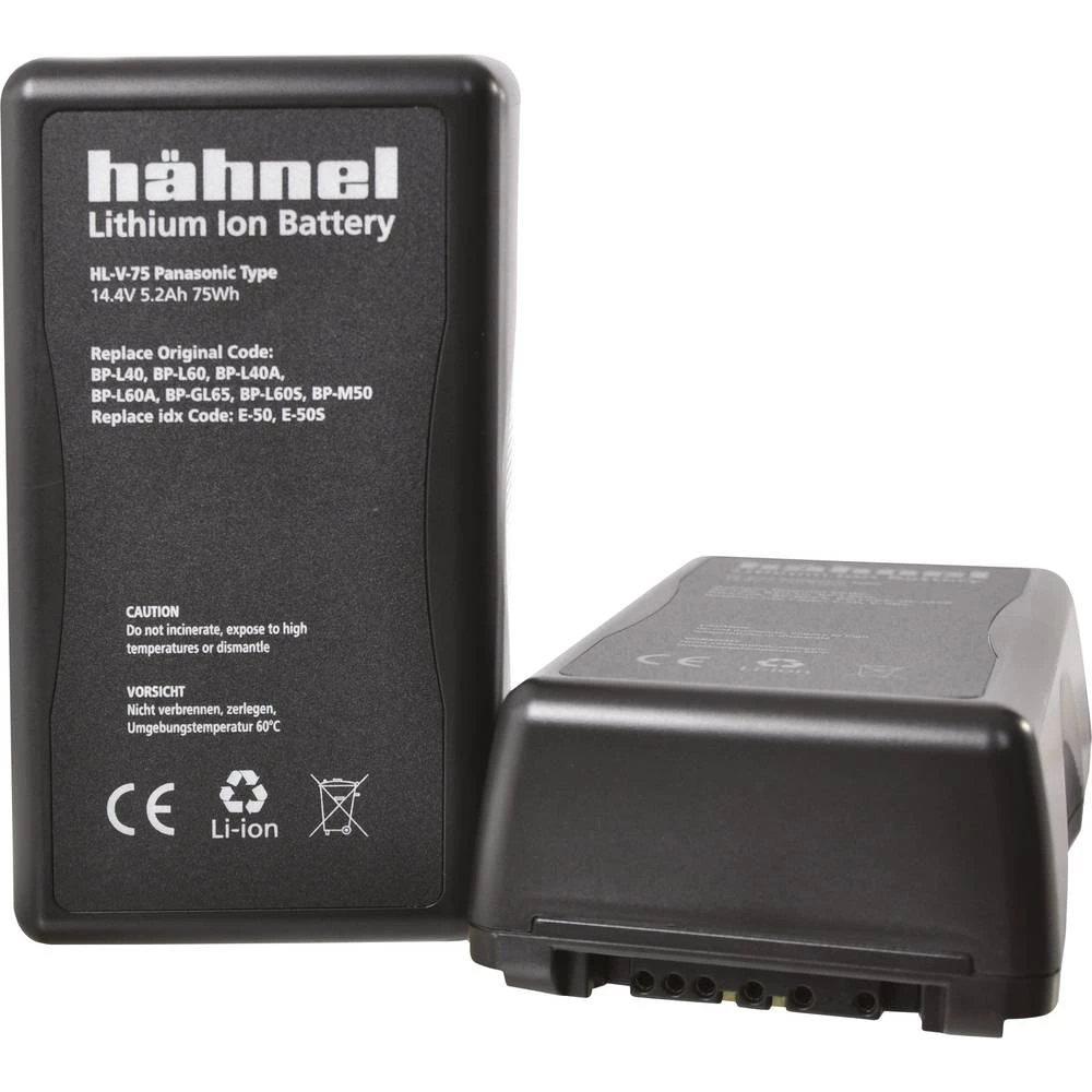 Kamera-akumulator Hähnel Zamjenjuje originalnu akU. bateriju BP-65H, BP-L40, BP-L60, BP-L60A, BP-L90, BP-L90A, E-50, E-50S, E-80 slika