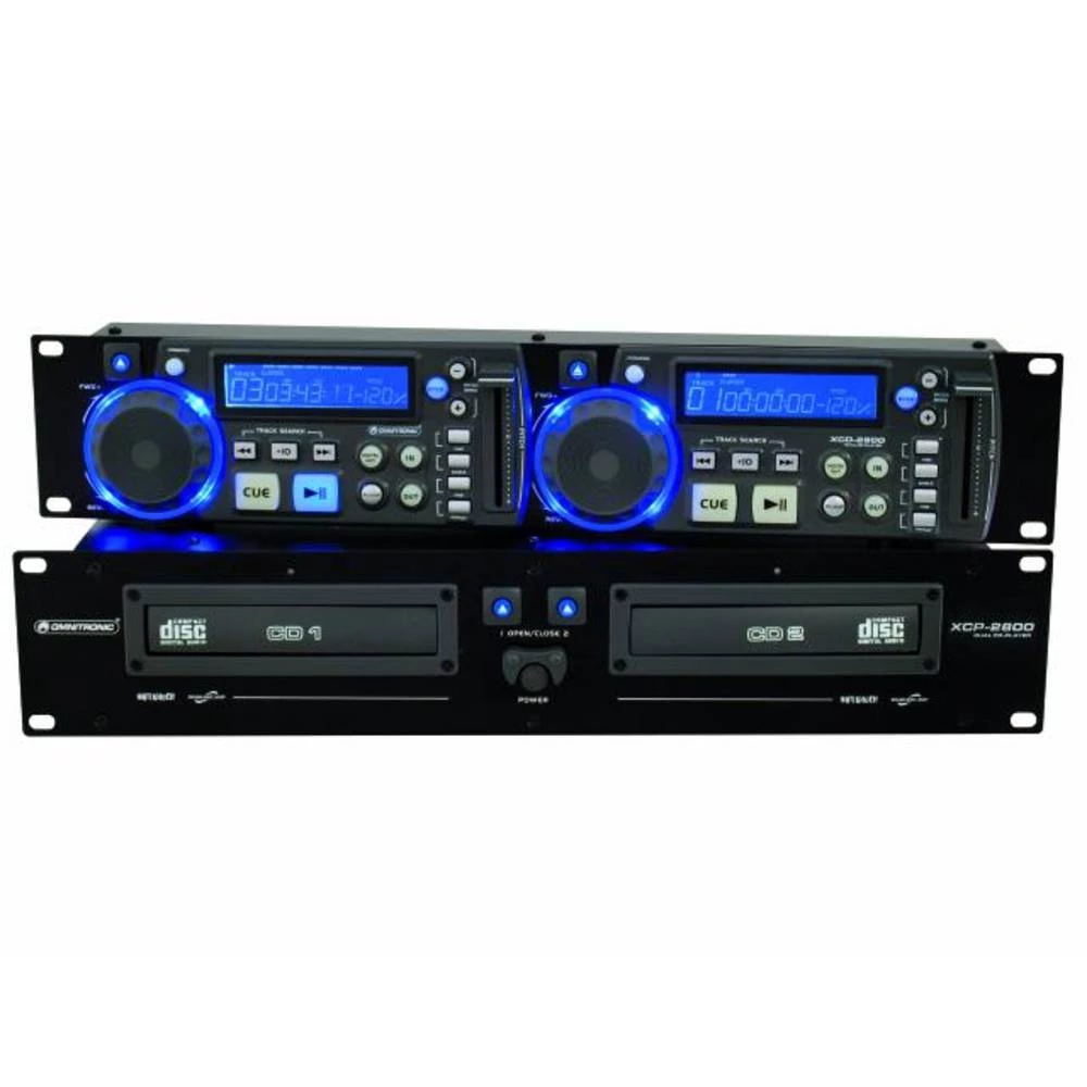 Omnitronic XCP-2800 DJ dvostruki CD reproduktor slika