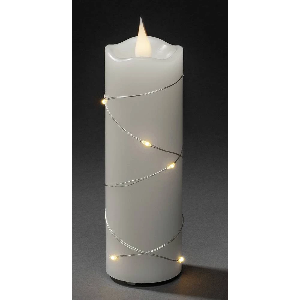 Konstsmide 1825-190 LED svijeća bijela toplo bijela (Ø x V) 50 mm x 152 mm<br slika